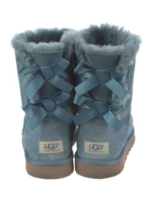 UGG Suede Bow Accents Boots