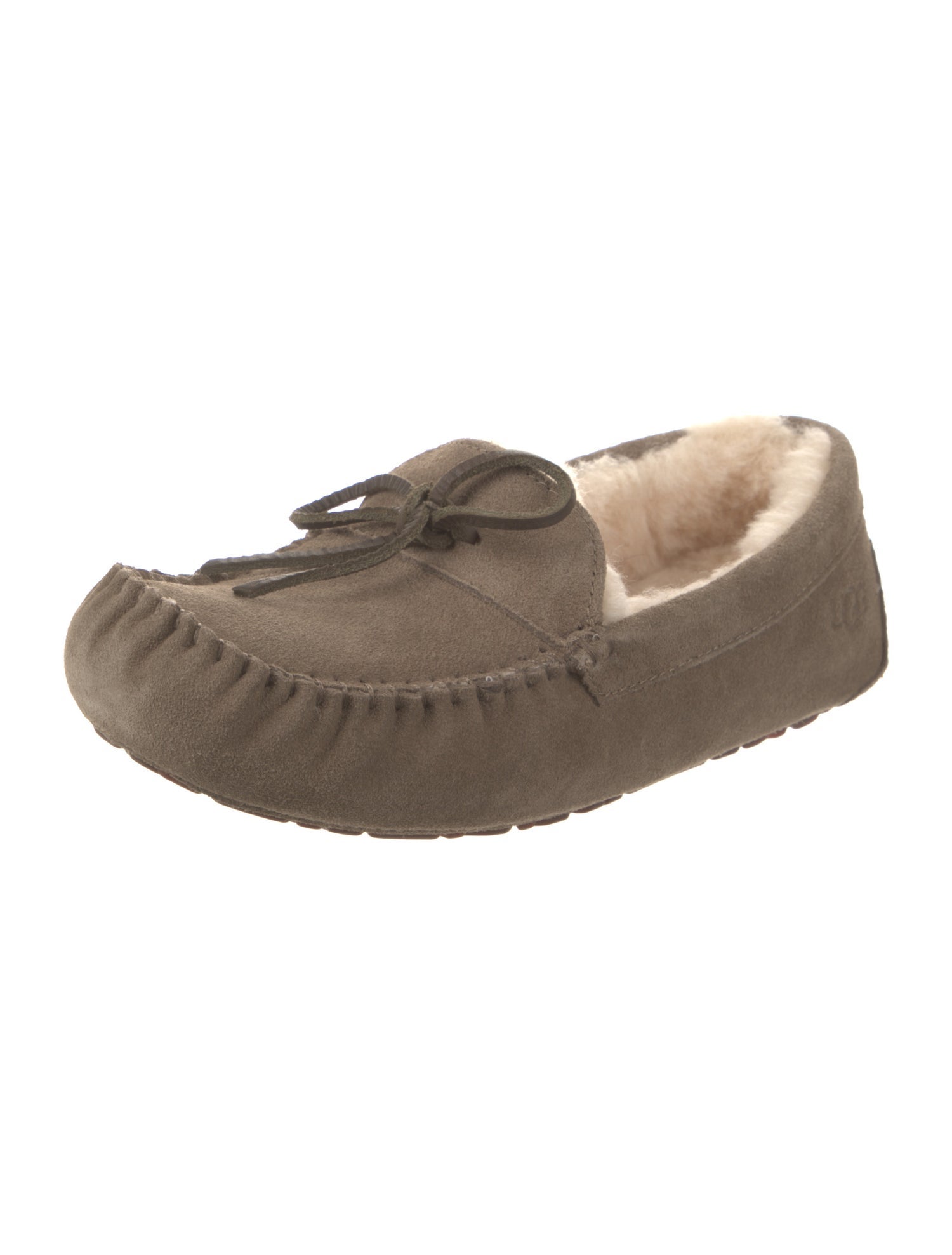 UGG Suede Bow Accents Moccasins w/ Tags