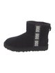 UGG Suede Printed Snow Boots