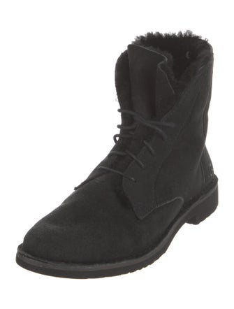 UGG Suede Lace-Up Boots