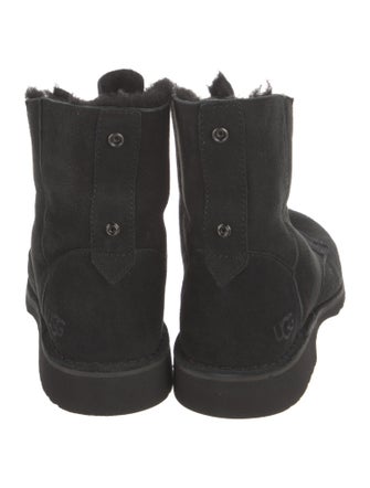 UGG Suede Lace-Up Boots