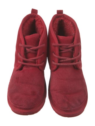 UGG Suede Lace-Up Boots