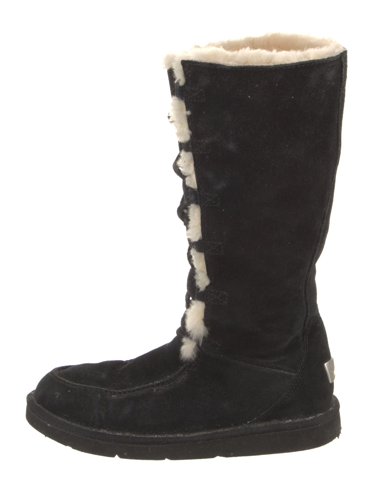 UGG Suede Lace-Up Boots