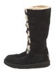 UGG Suede Lace-Up Boots