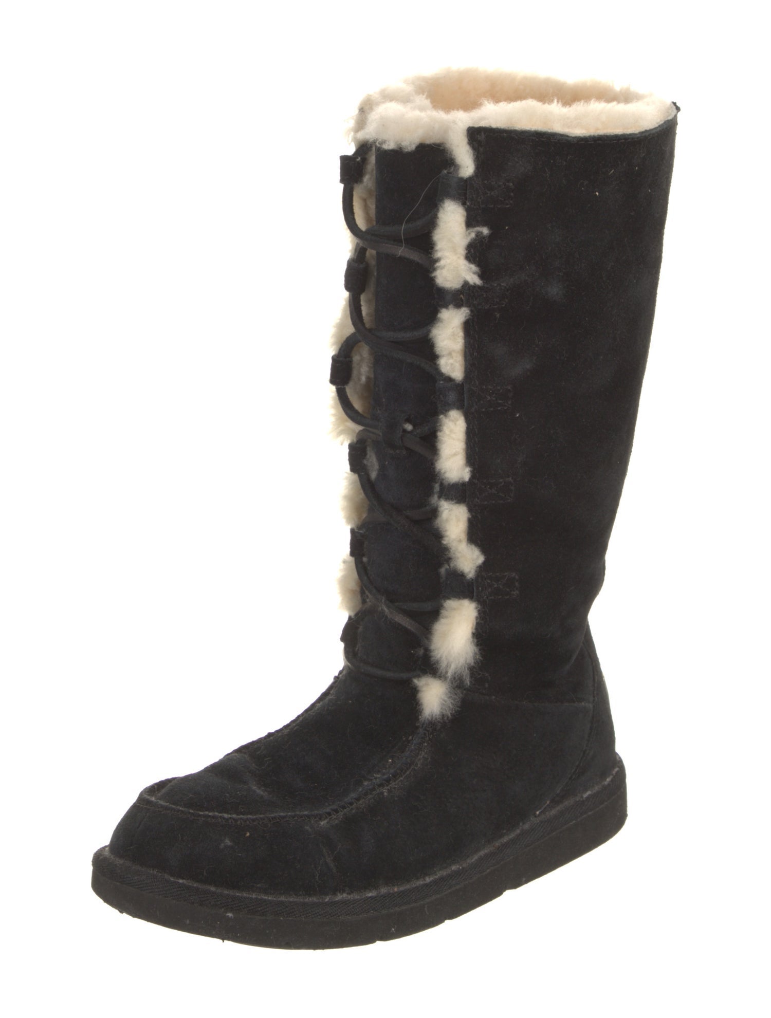 UGG Suede Lace-Up Boots