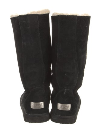 UGG Suede Lace-Up Boots