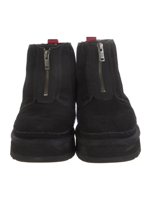 UGG Suede Lace-Up Boots