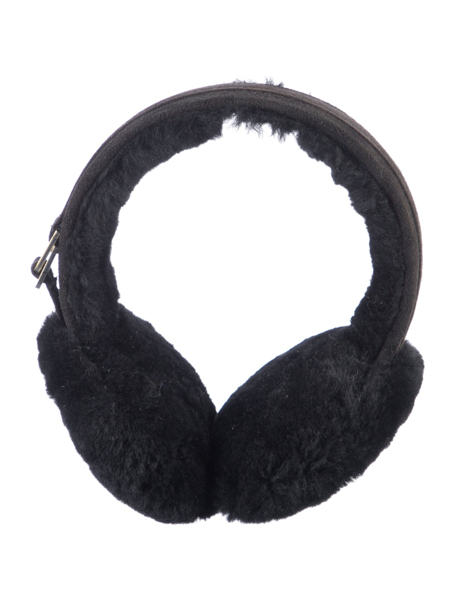 UGG Suede & Shearling Ear Muffs