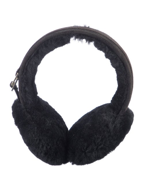UGG Suede & Shearling Ear Muffs