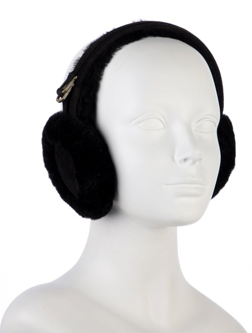 UGG Suede & Shearling Ear Muffs