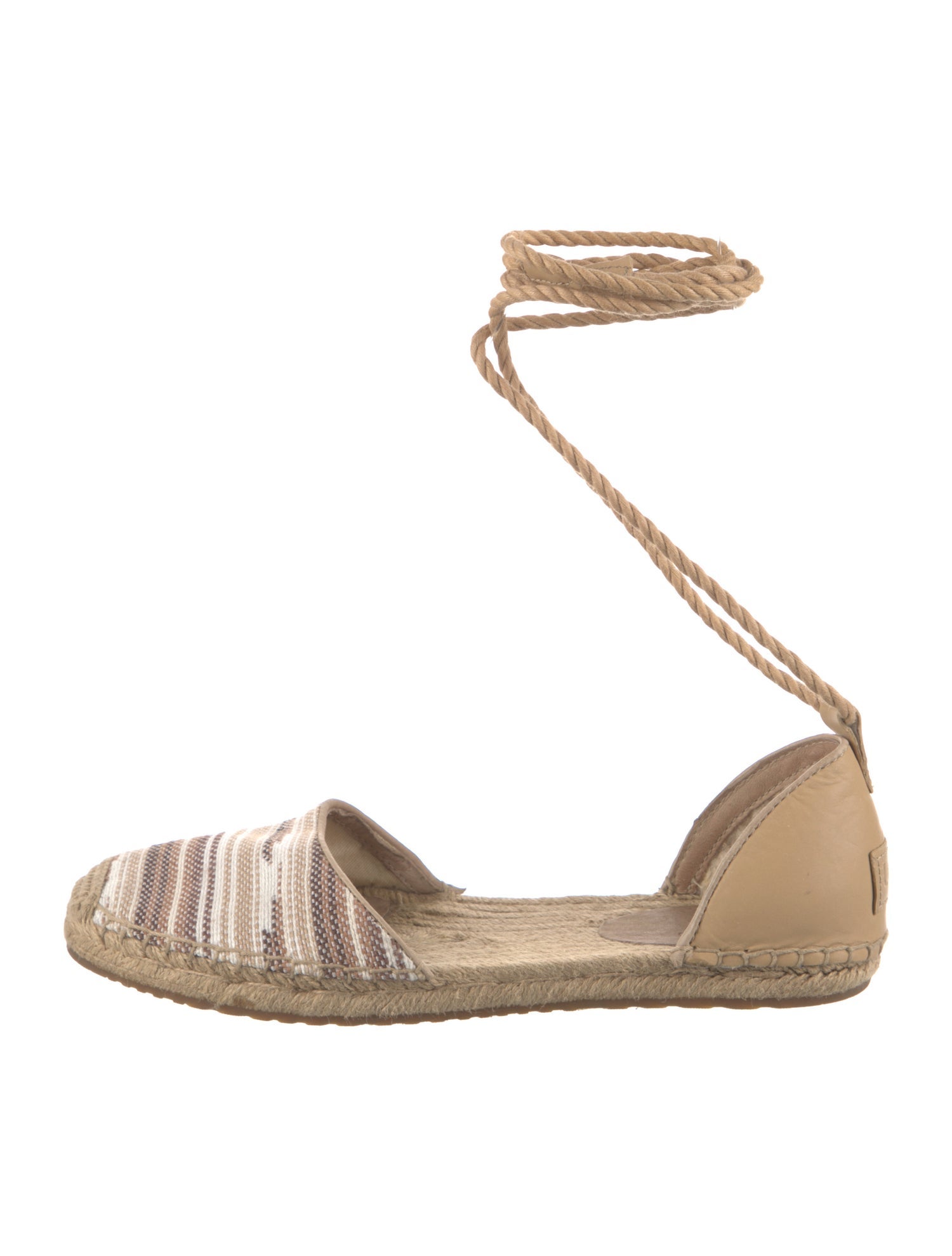 UGG Canvas Animal Print Mules