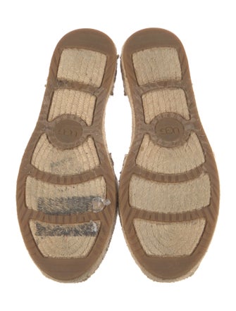 UGG Canvas Animal Print Mules
