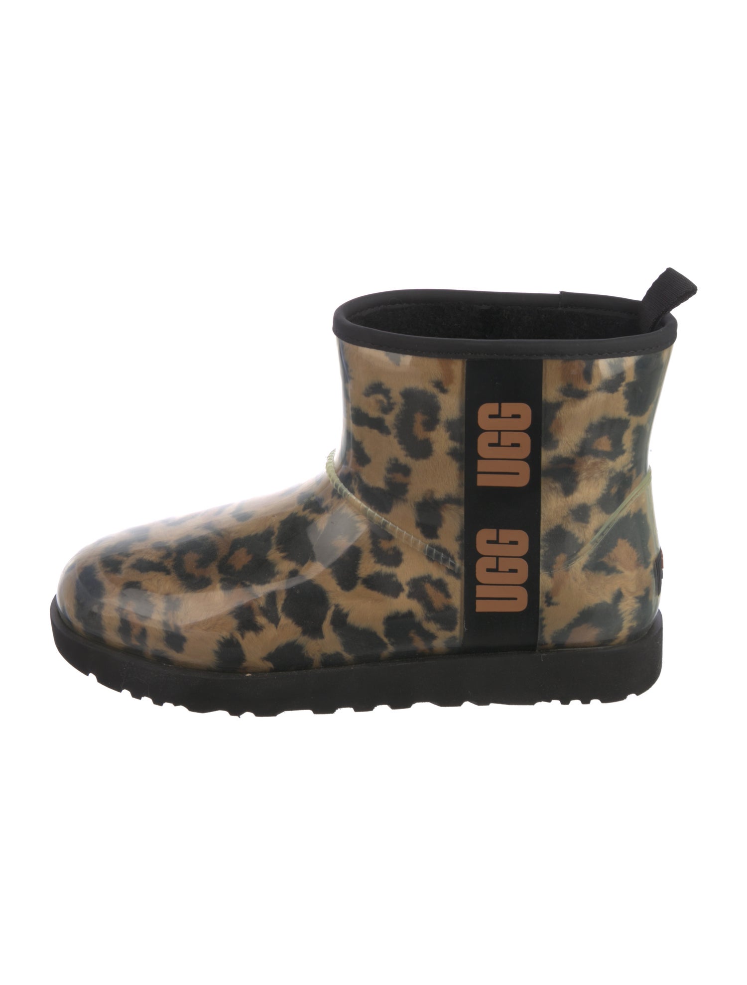 UGG PVC Animal Print Rain Boots