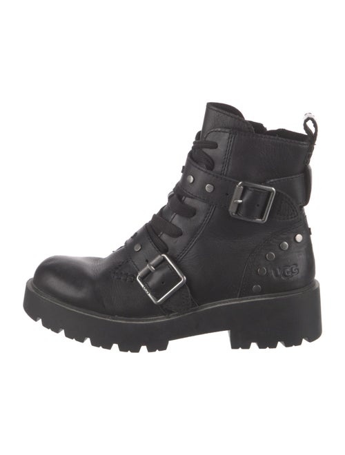 UGG Leather Combat Boots