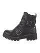 UGG Leather Combat Boots