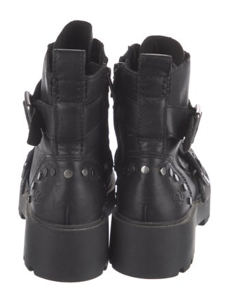 UGG Leather Combat Boots