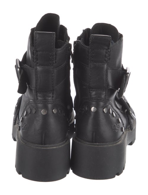 UGG Leather Combat Boots