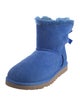 UGG Suede Bow Accents Boots