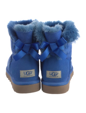 UGG Suede Bow Accents Boots