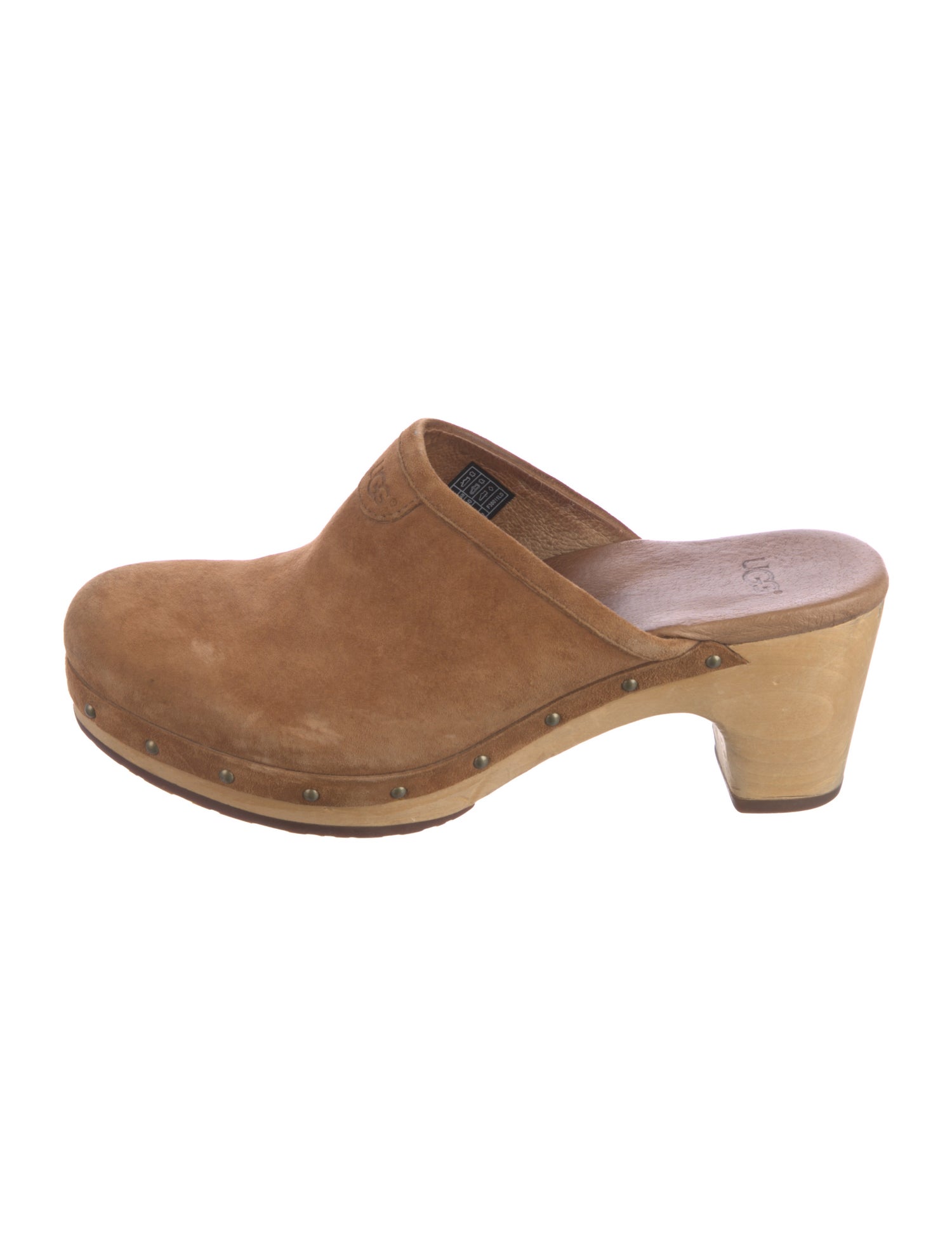 UGG Suede Studded Accents Mules