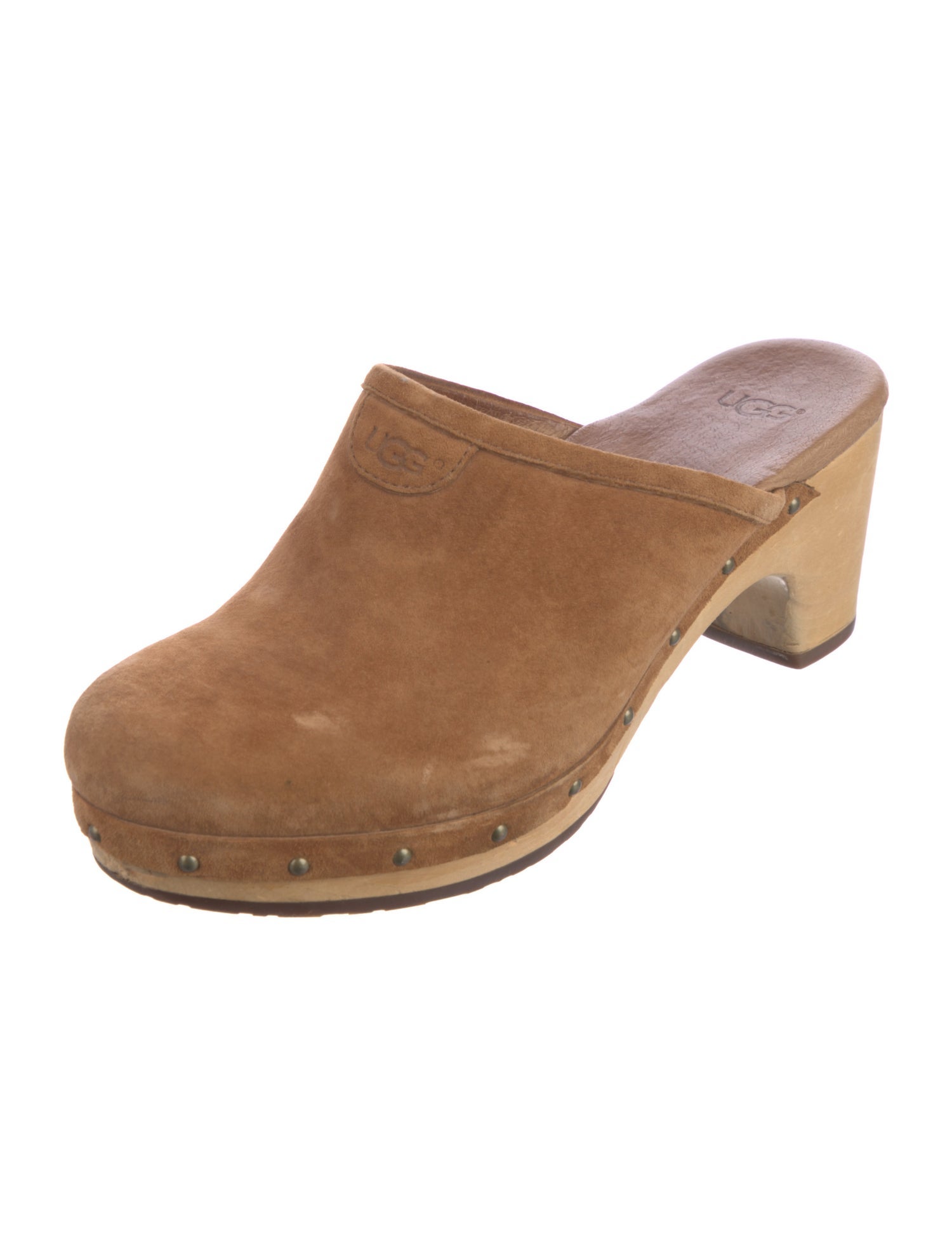 UGG Suede Studded Accents Mules