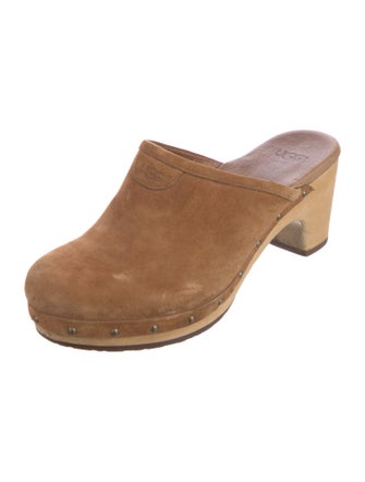 UGG Suede Studded Accents Mules