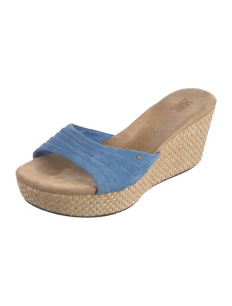 UGG Signature Logo Suede Espadrilles