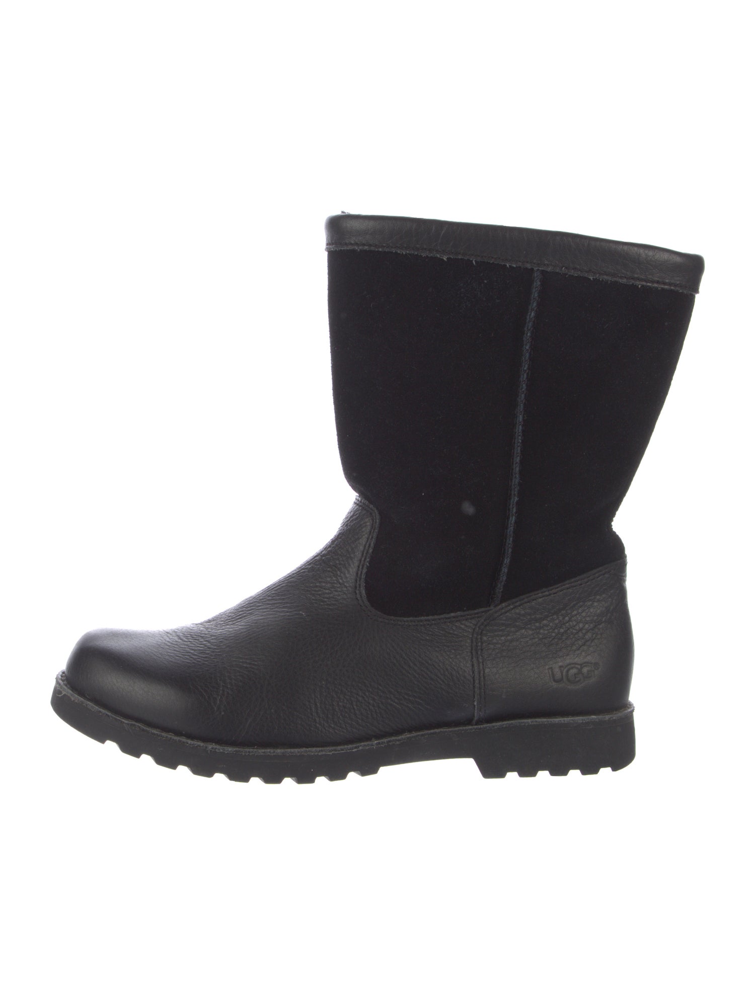 UGG Leather Moto Boots