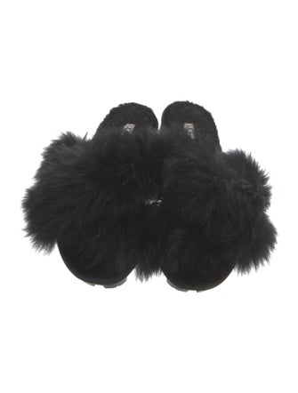 UGG Fur Slides