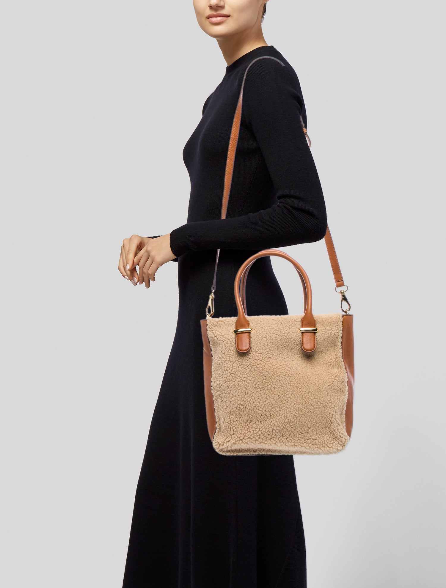 UGG Shearling Shoulder Bag