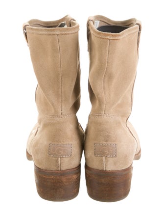 UGG Suede Moto Boots