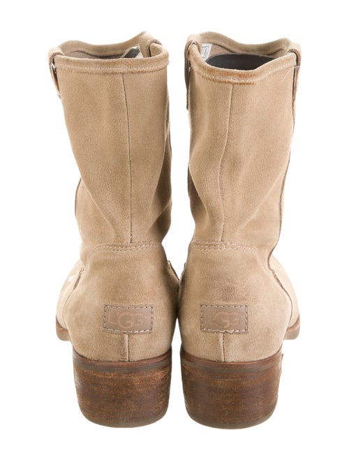 UGG Suede Moto Boots