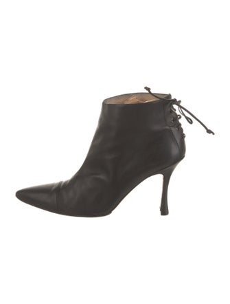 Manolo Blahnik Leather Boots