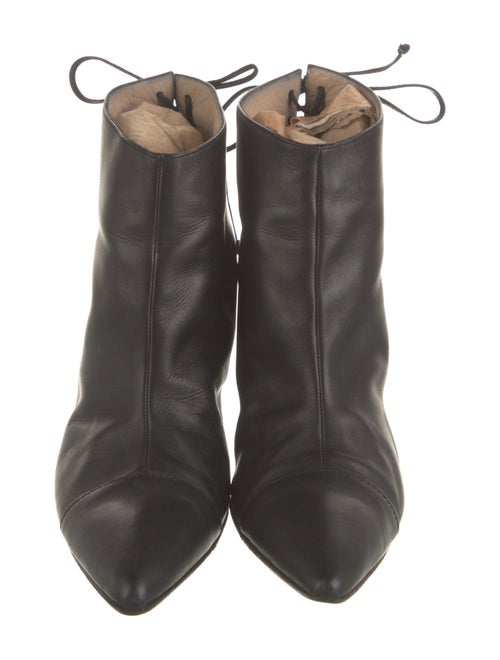 Manolo Blahnik Leather Boots