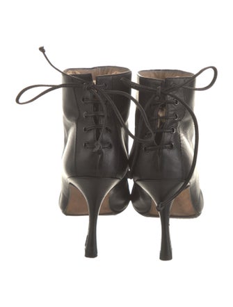 Manolo Blahnik Leather Boots