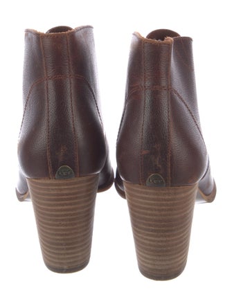 UGG Leather Lace-Up Boots