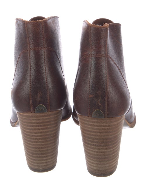 UGG Leather Lace-Up Boots