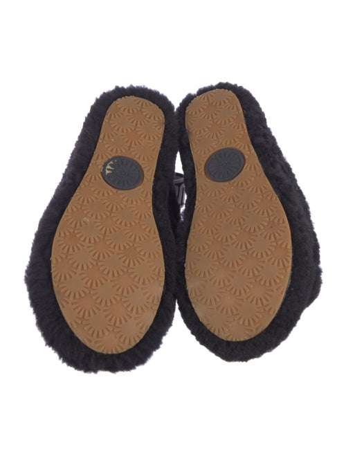UGG Faux Fur Slingback Sandals