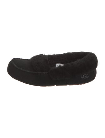 UGG Suede Bow Accents Moccasins