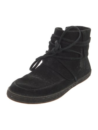 UGG Suede Lace-Up Boots