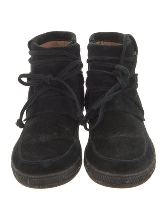 UGG Suede Lace-Up Boots