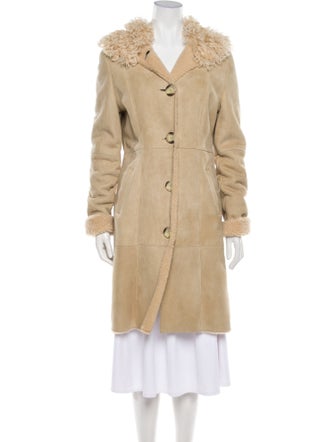 UGG Leather Trench Coat