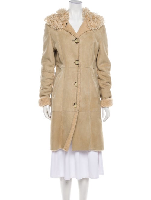 UGG Leather Trench Coat