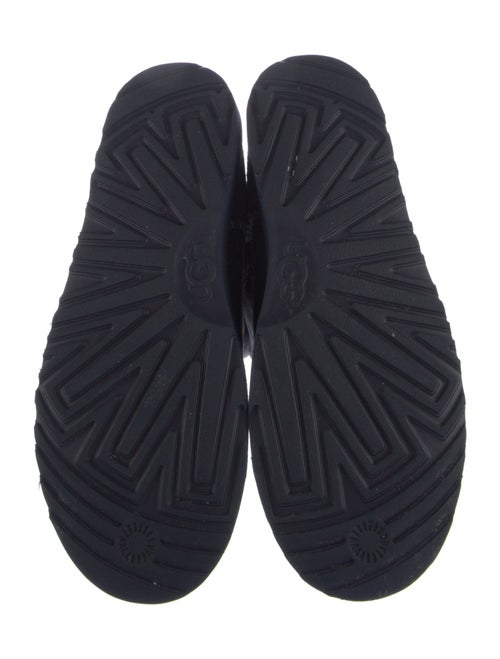 UGG Suede Fur Trim Boots