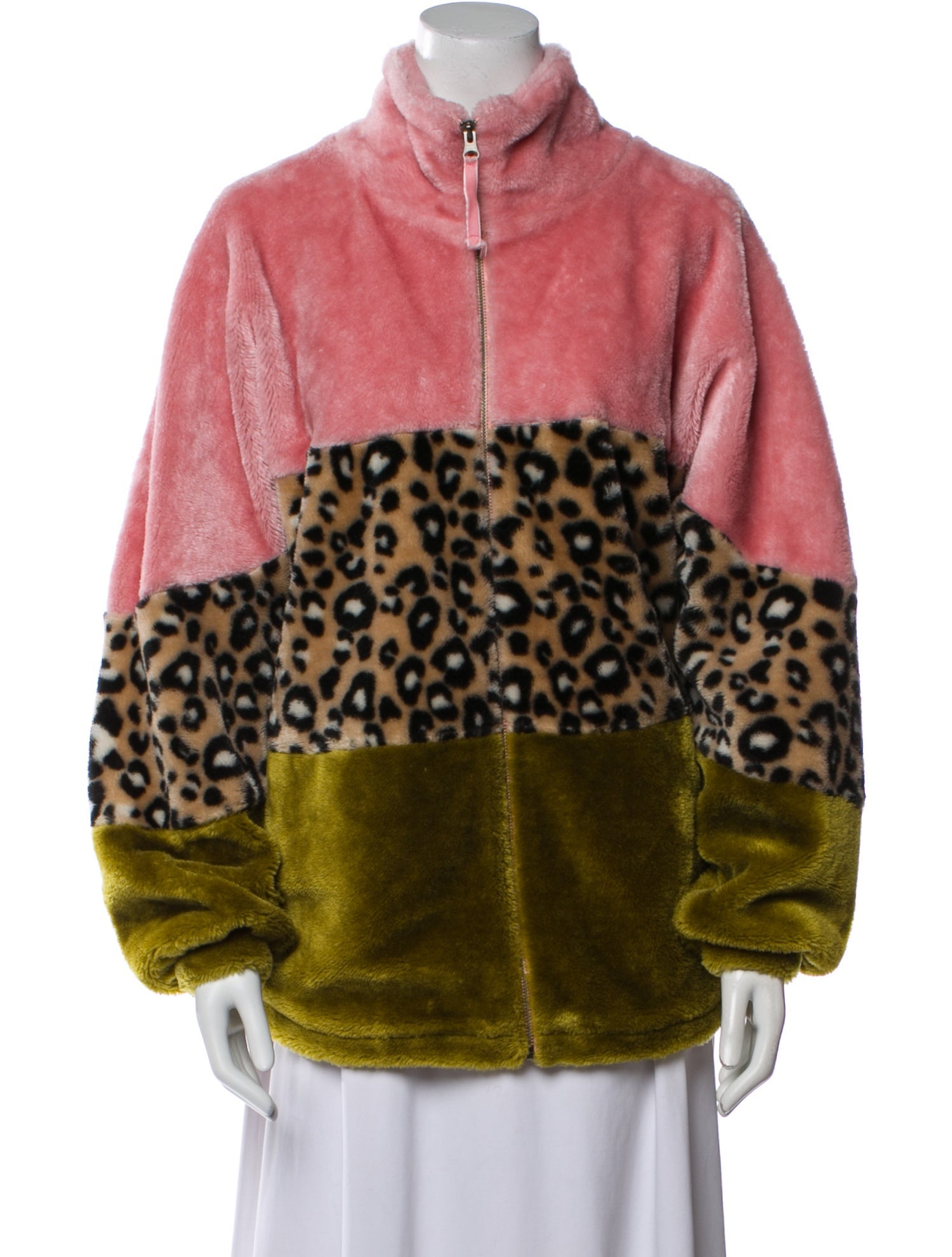 UGG Animal Print Faux Fur Jacket