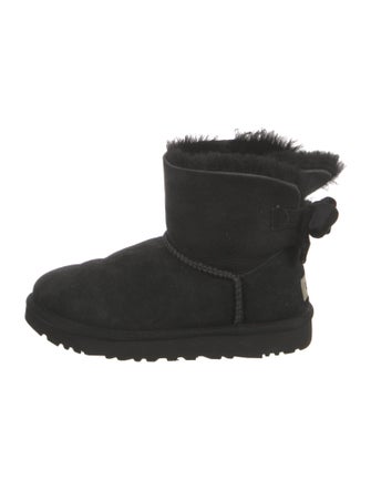 UGG Suede Bow Accents Boots