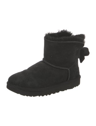 UGG Suede Bow Accents Boots