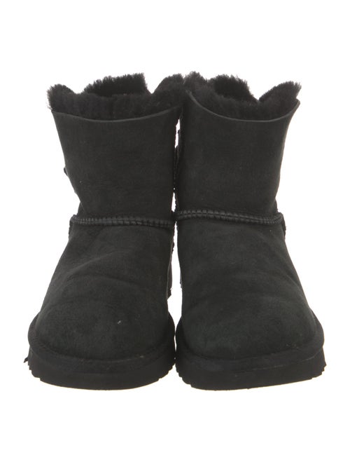 UGG Suede Bow Accents Boots