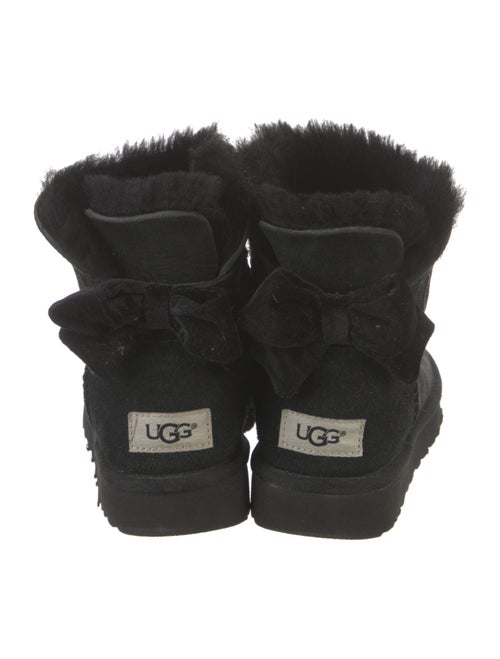UGG Suede Bow Accents Boots