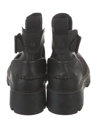 UGG Leather Cutout Accent Boots